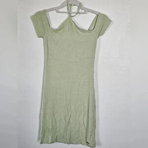 NWT n:philanthropy sorrento dress in cucumber size small bodycon off shoulder‎